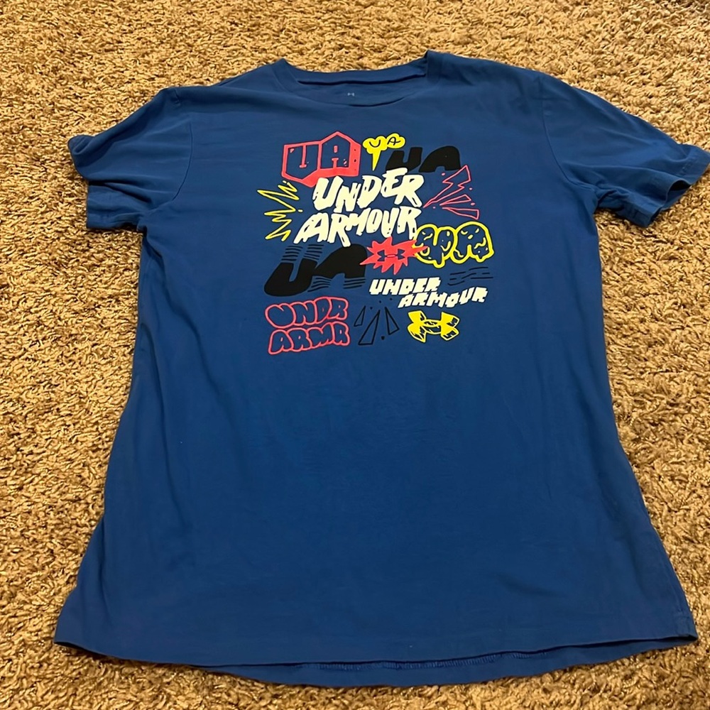 Youth Under Armour tee size large